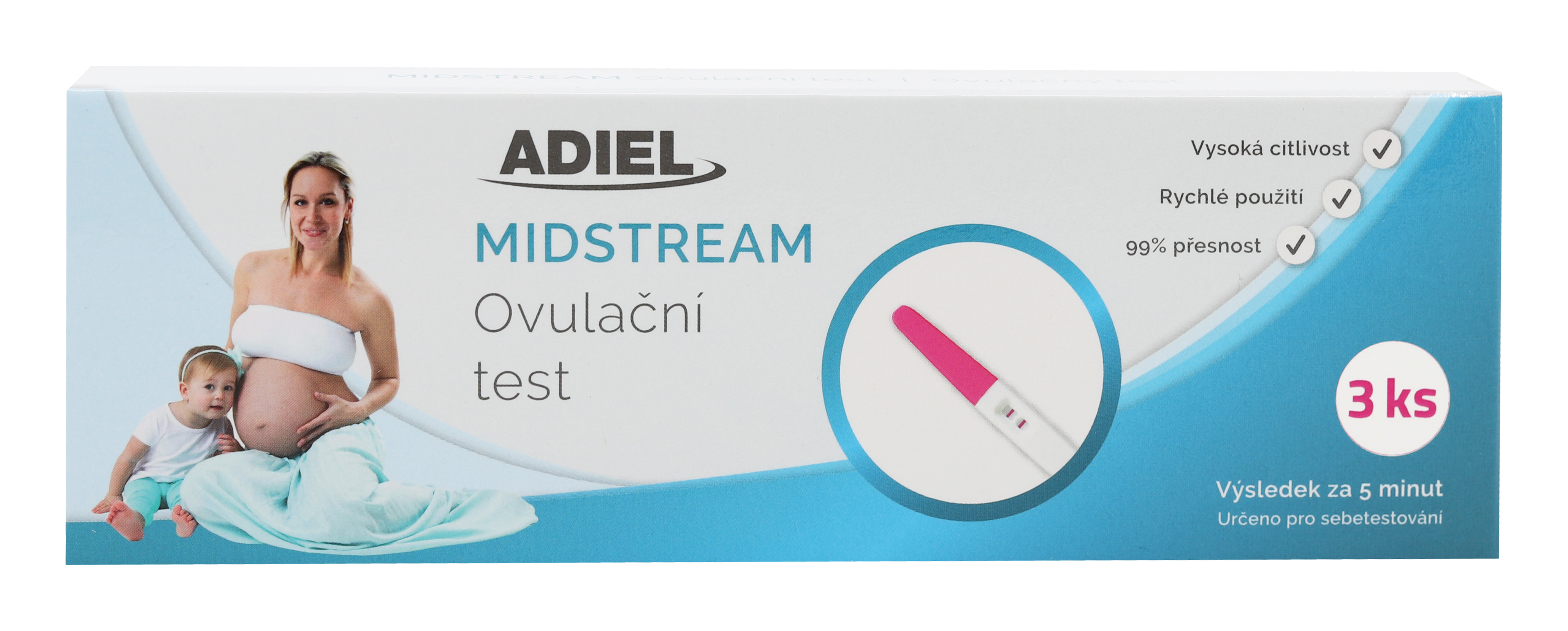 midstream ovulacni test 3ks